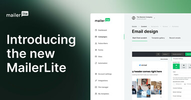 Introducing the New MailerLite: What's New (+ FAQ)