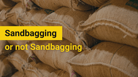 Sandbagging: A good idea for salespeople?