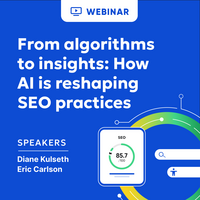 From algorithms to insights: How AI is reshaping SEO |  On-demand Webinar