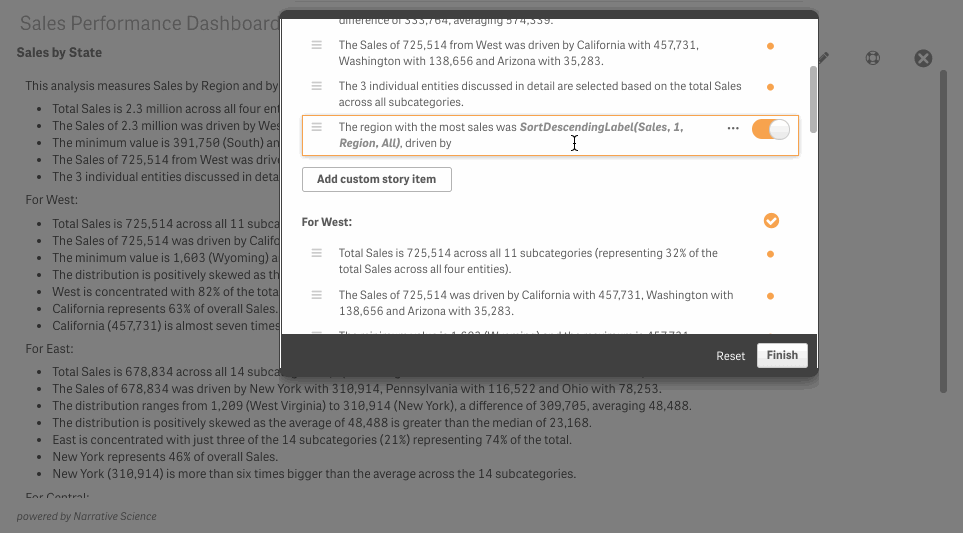 New from Quill for Qlik: Apply Context for Dynamic Quill Stories