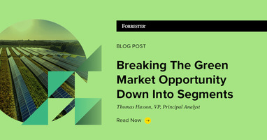 Breaking The Green Market Opportunity Down Into Segments