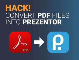 How to convert a PDF to an interactive presentation
