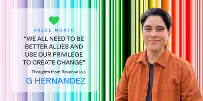 Pride Month: Thoughts from Revenue.io's G Hernandez