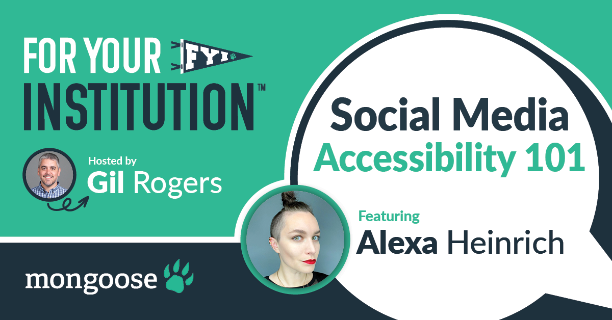 Social Media Accessibility 101 with Alexa Heinrich