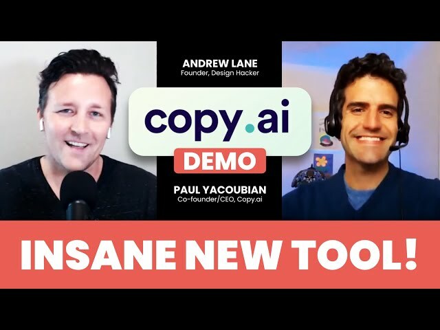 AI Copywriting With Paul Yacoubian, Co-founder Of Copy.ai