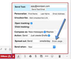 Check Your Gmail Account's Quota and Sending Limit