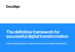 The definitive framework for successful digital transformation