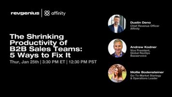 The Shrinking Productivity of B2B Sales Teams: 5 Ways to Fix It