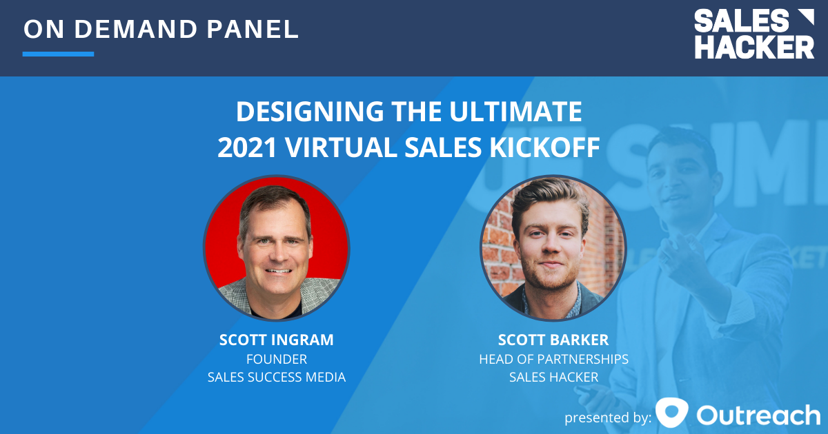 Designing the Ultimate 2021 Virtual Sales Kickoff