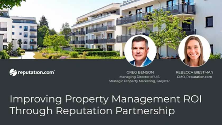 Improving Property Management ROI Through Reputation Partnership | Reputation