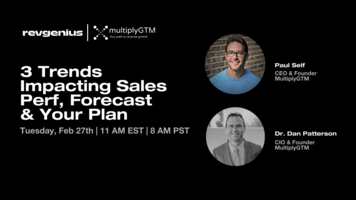 3 Trends Impacting Sales Perf, Forecast & Your Plan