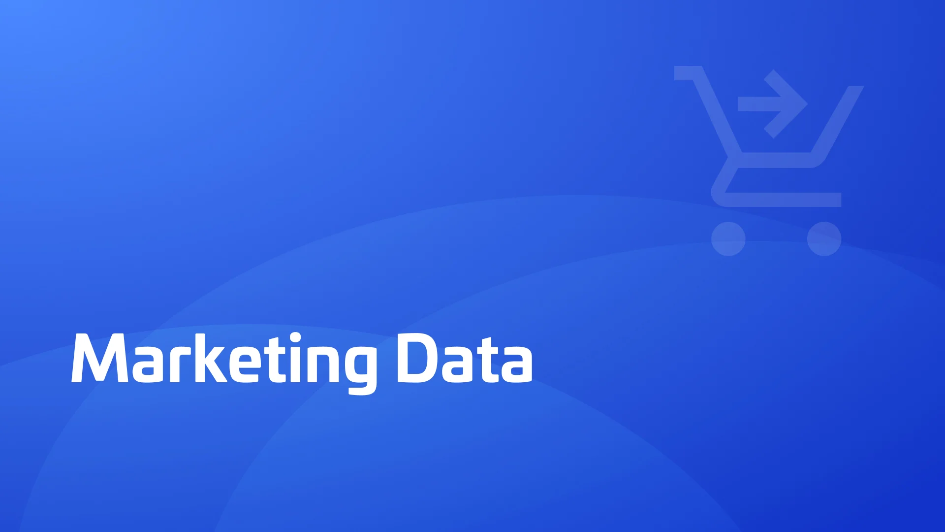 Marketing Data and Analytics (How to Use Them)