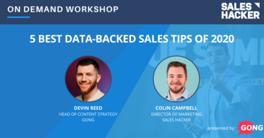 5 Best Data-Backed Sales Tips of 2020