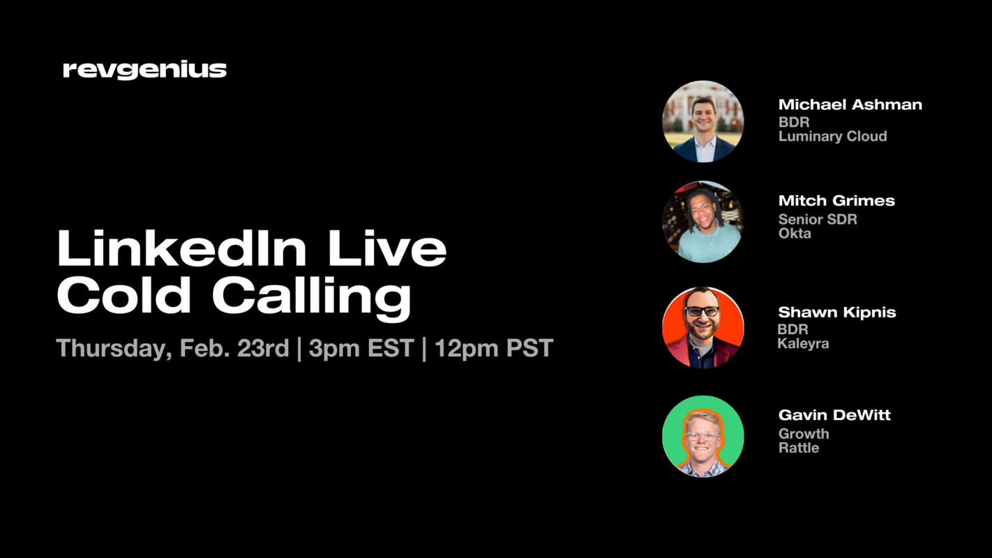 LinkedIn Live Cold Calling 2/23