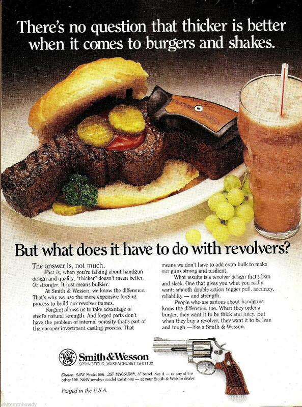 Smith & Wesson "Steak Gun" Ad - Swipe File