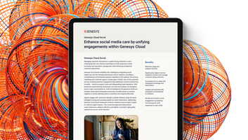 Enhance social media care by unifying engagements within Genesys Cloud