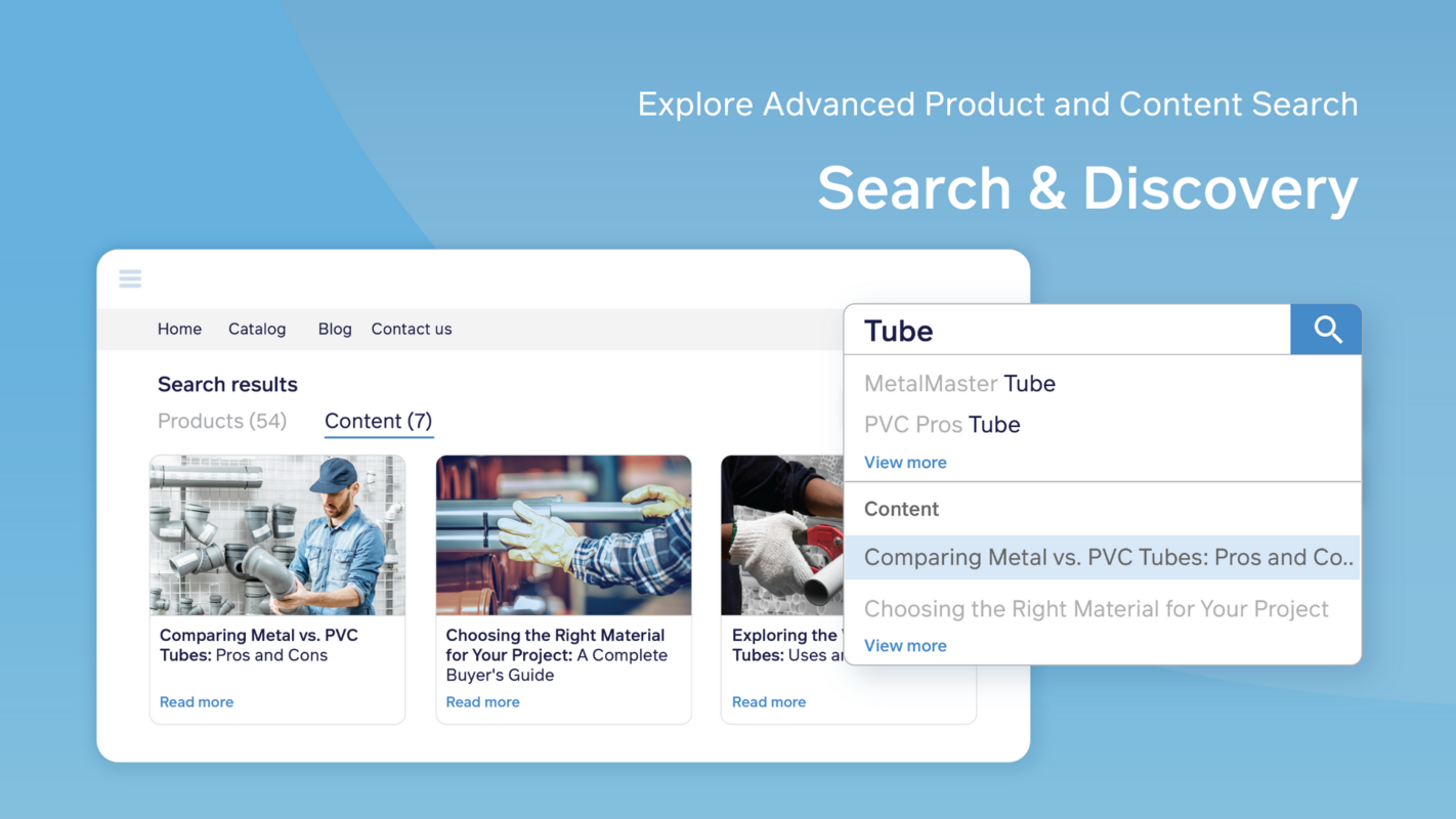 Search and discovery: How SCC enhances user experience