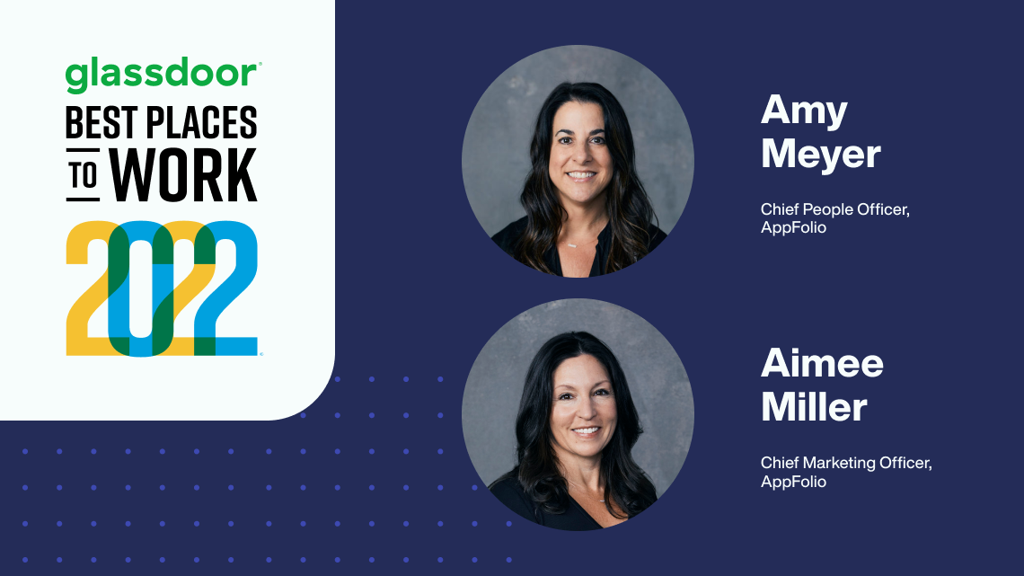 Becoming a Glassdoor Best Place to Work (Again!): A Conversation with AppFolio's Aimee Miller and Amy Meyer