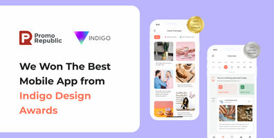 PromoRepublic's Social Selling App Won the Gold at Indigo Design Awards 2022 - PromoRepublic