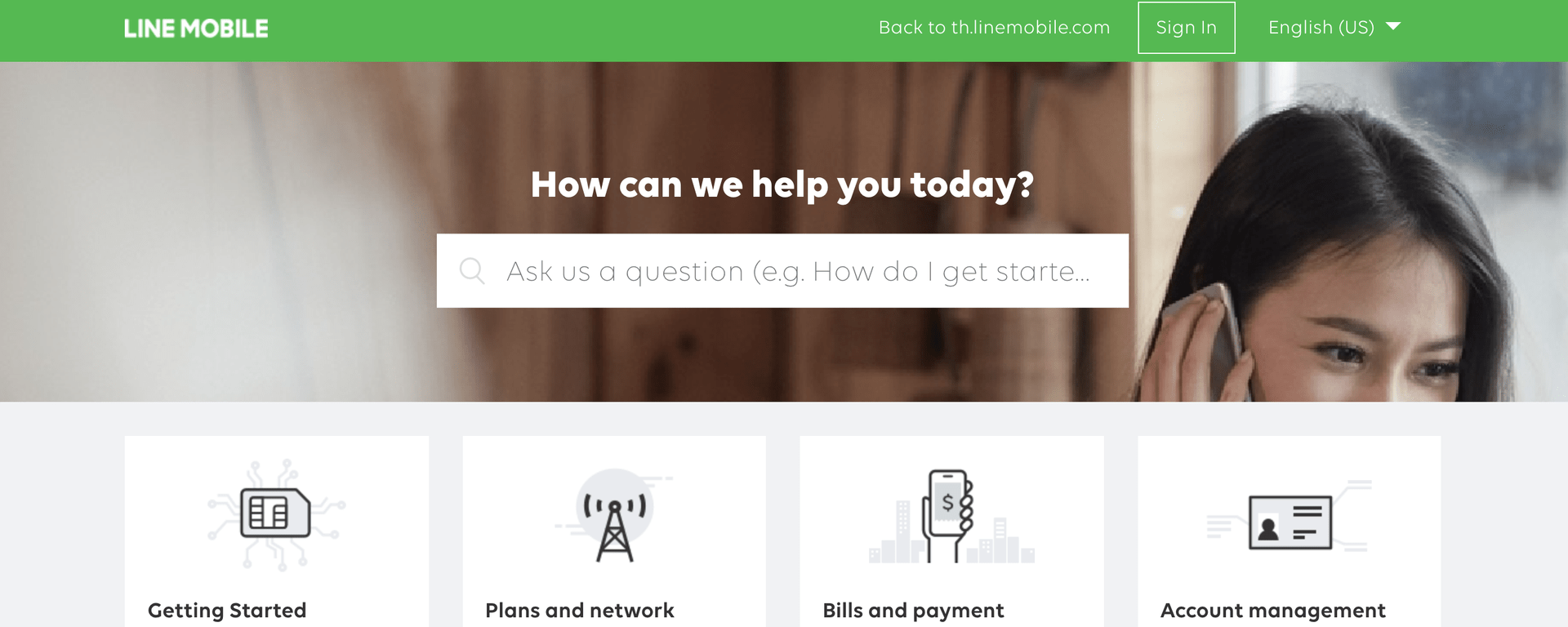 LINE MOBILE Customer Service Story