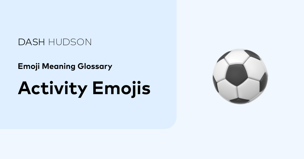 Activity Emoji Meanings