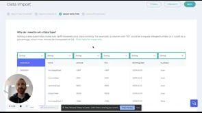 Data Import Tutorial