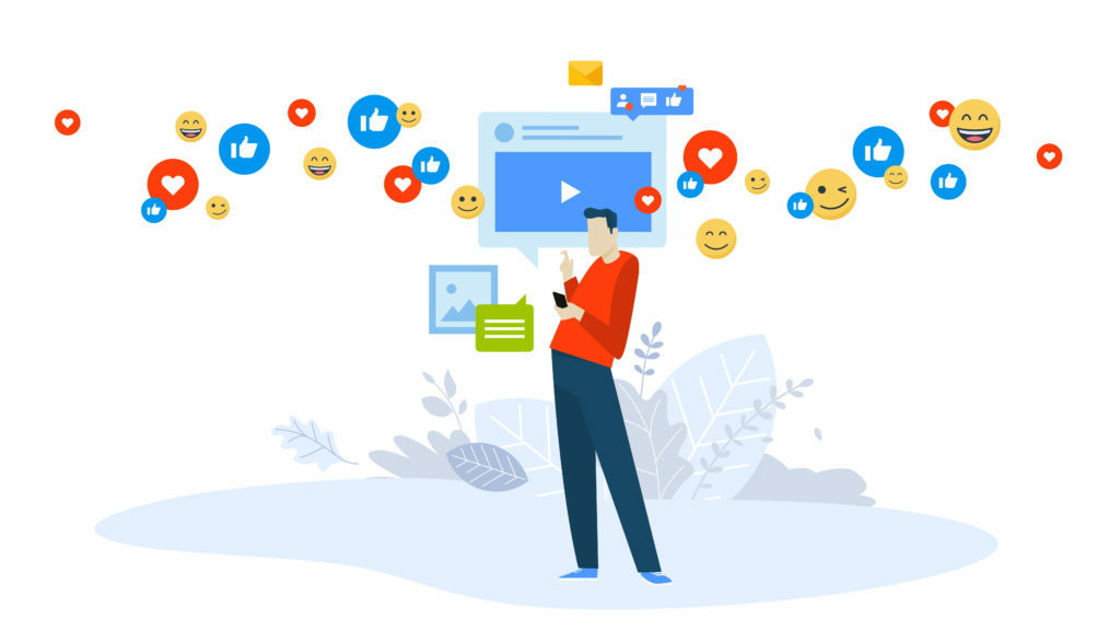 4 ways to use social media with email