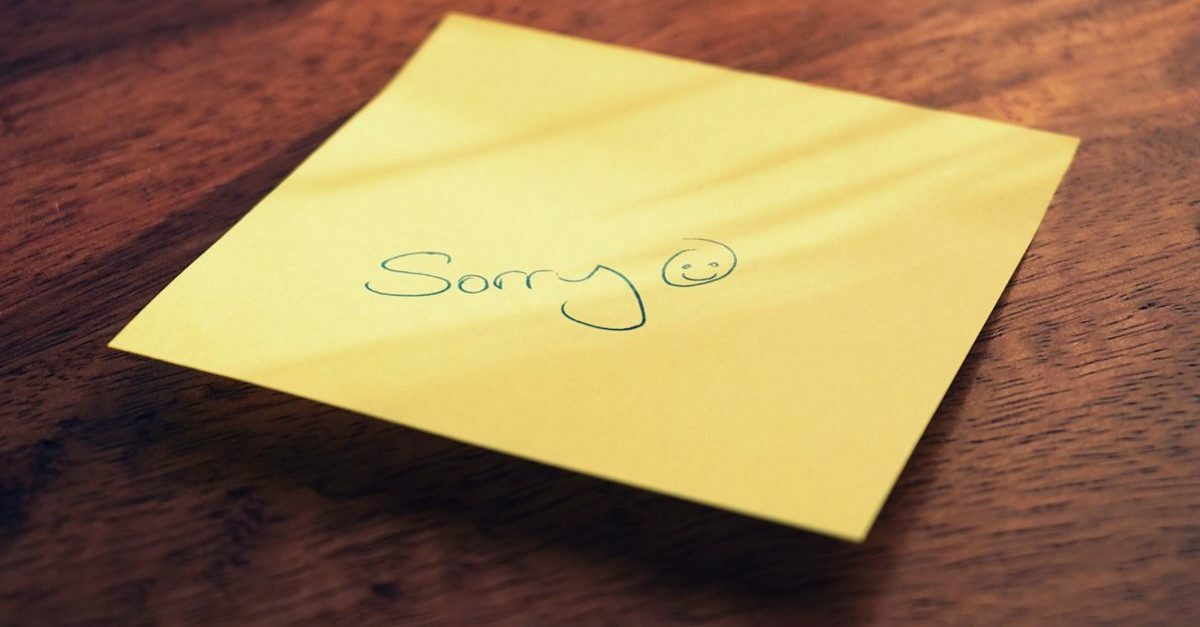 The Fine Art of the Apology Email