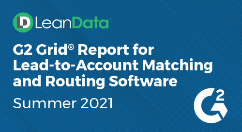 G2 Grid® Report for Lead-to-Account Matching and Routing Software
