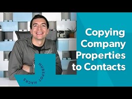 Copying Company Properties to Contacts in HubSpot