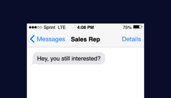Texting prospects: when, where, how
