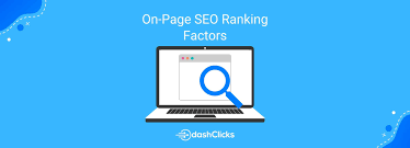 All About On-Page SEO Ranking Factors
