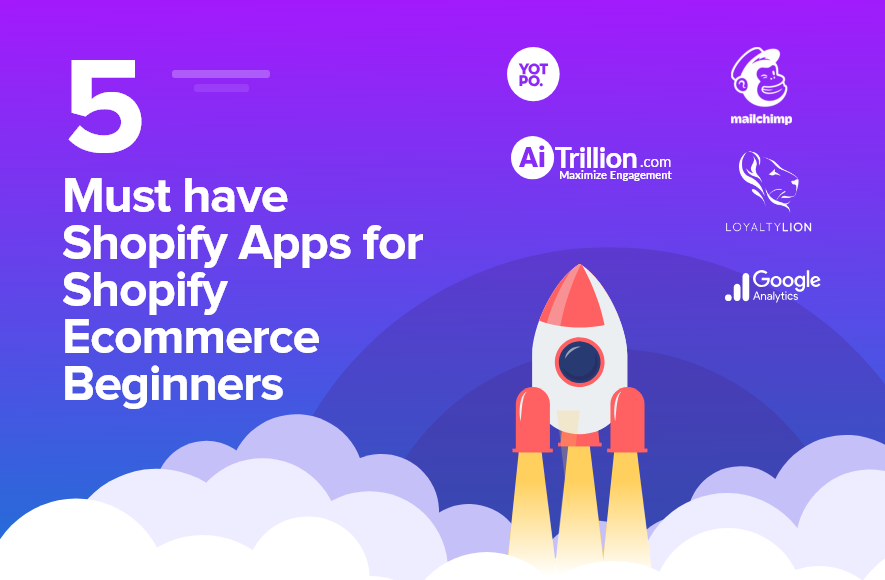 5 Must have Shopify Apps for Shopify eCommerce Beginners