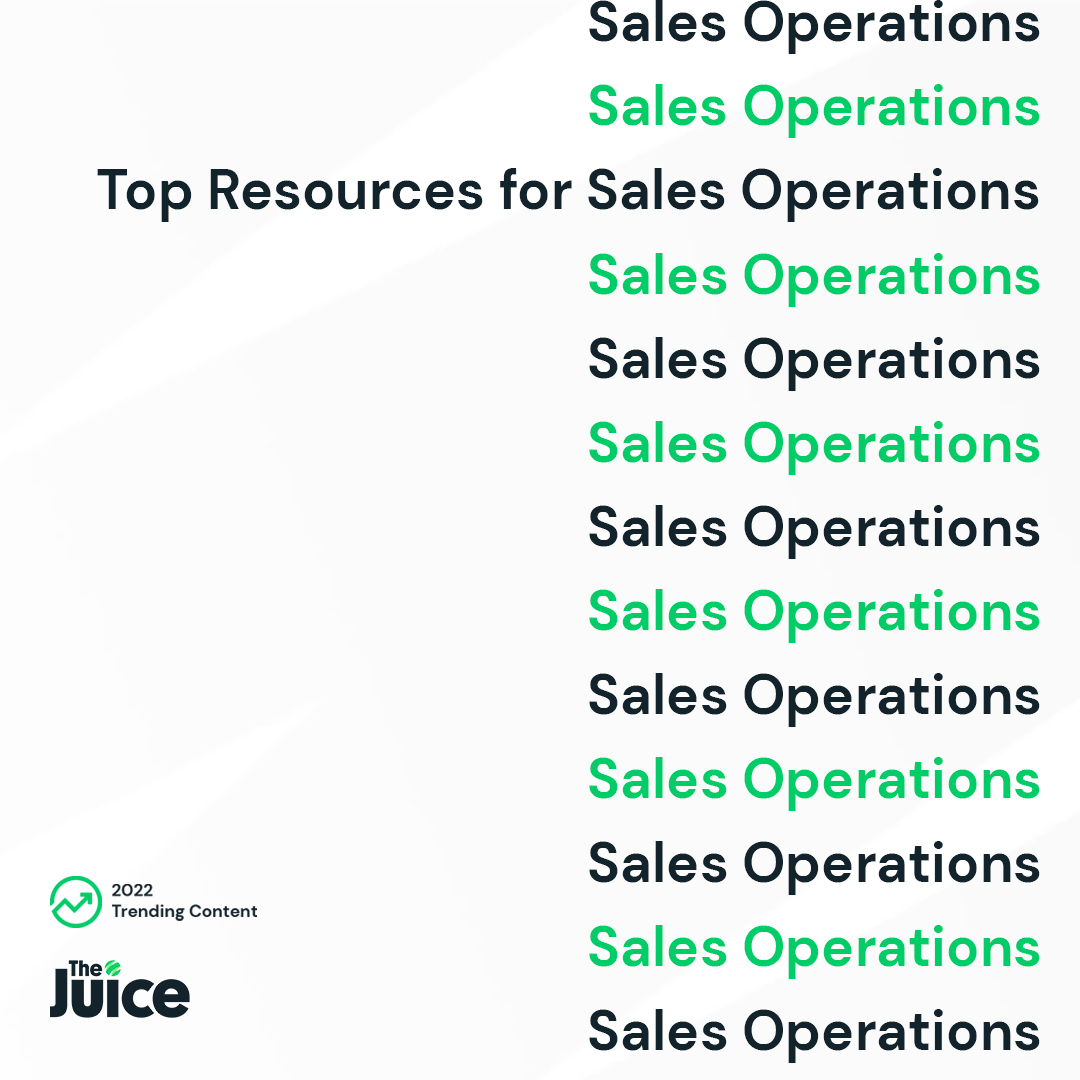 Top Resources for Sales Ops - 2023