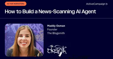 How The Blogsmith's Maddy Osman Built an AI Agent to Automate Timely Social Media Posts