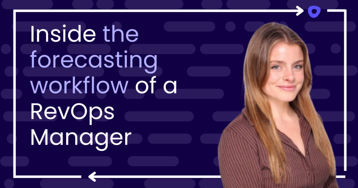 Inside the Forecasting Workflow of RevOps Manager