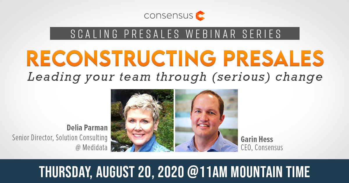 Webinar - Reconstructing Presales