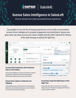 6sense Sales Intelligence in Salesloft