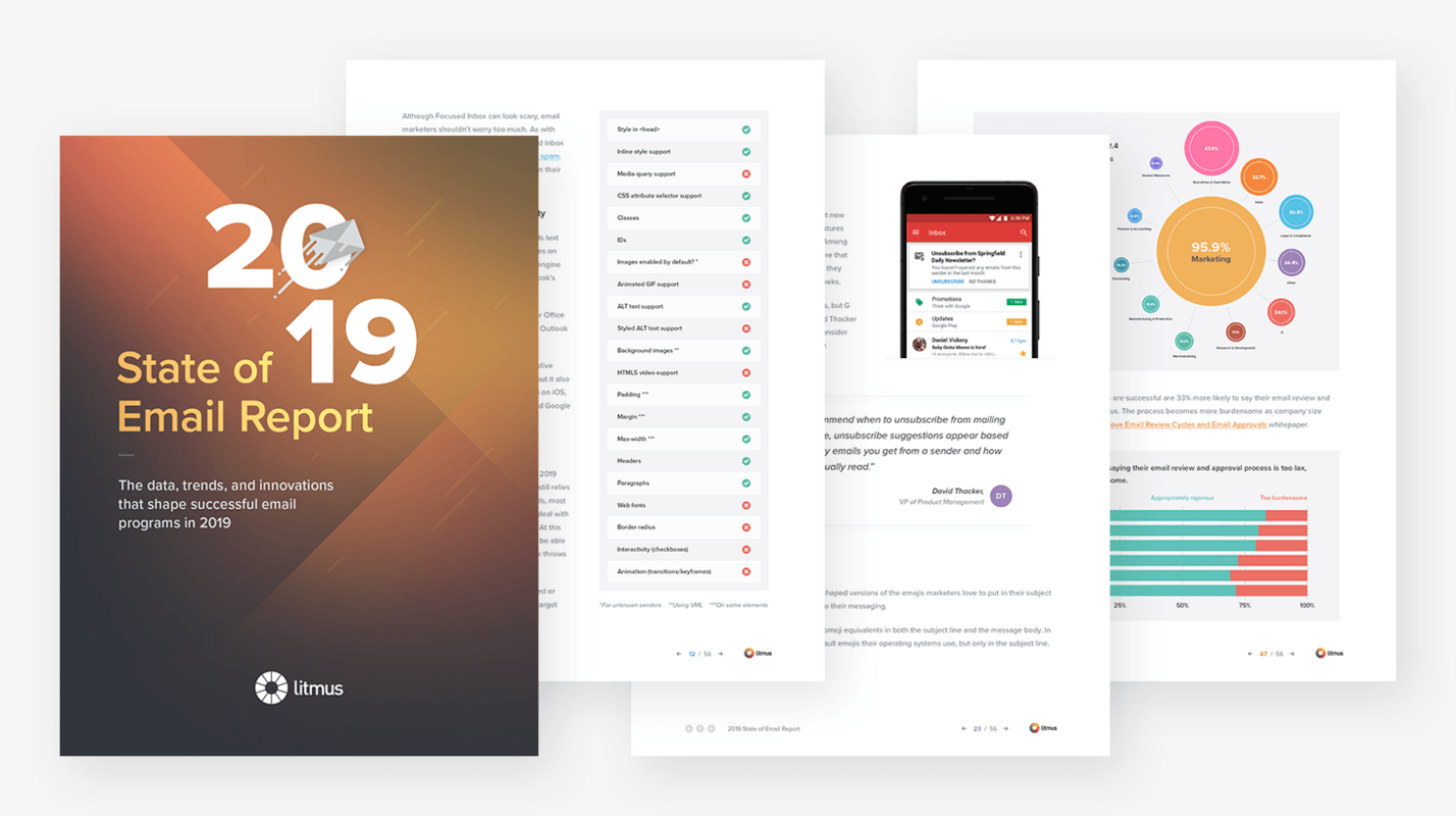 The 6 Most Important Tidbits from Litmus' 2019 State of Email Report