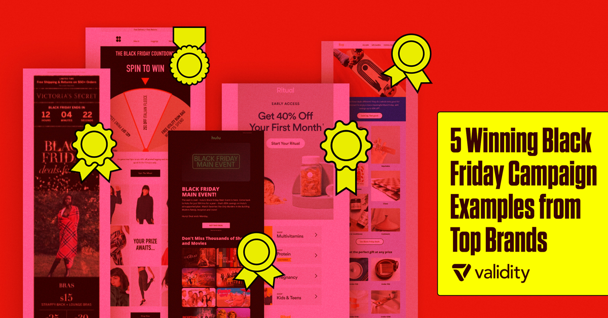 5 Winning Black Friday Email Examples from Top Brands