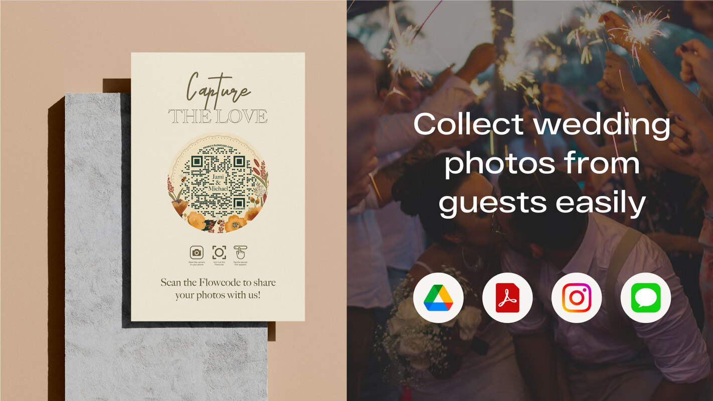 Collecting Wedding Photos Made Easy With QR Codes