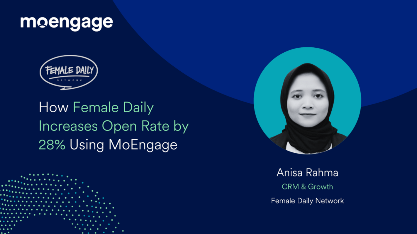 How Female Daily Increases Open Rate by 28% Using MoEngage
