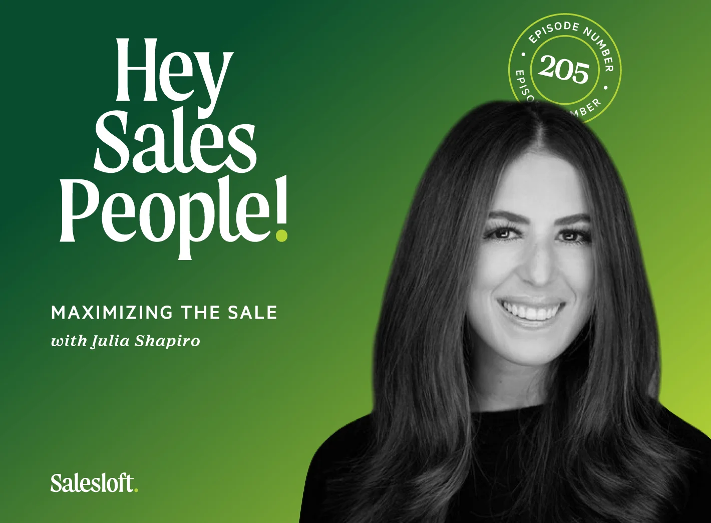 Maximizing The Sale with Julia Shapiro