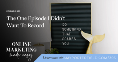 #303: The One Episode I Didn't Want to Record