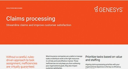 Claims Processing: Improve Efficiency and the Customer Experience