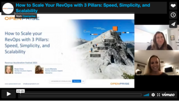 How to Scale Your RevOps with 3 Pillars: Speed, Simplicity, and Scalability
