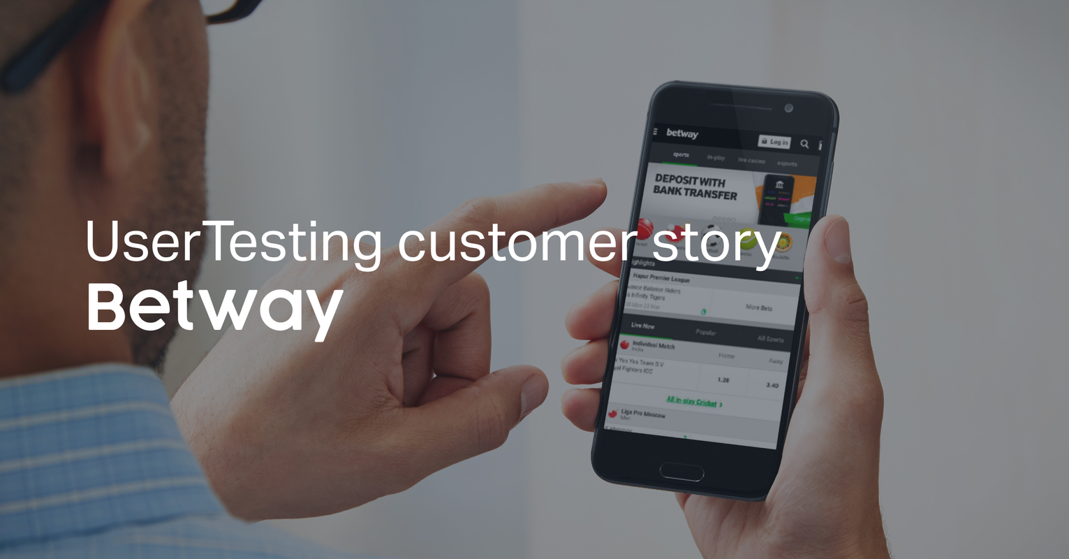 Betway + UserTesting