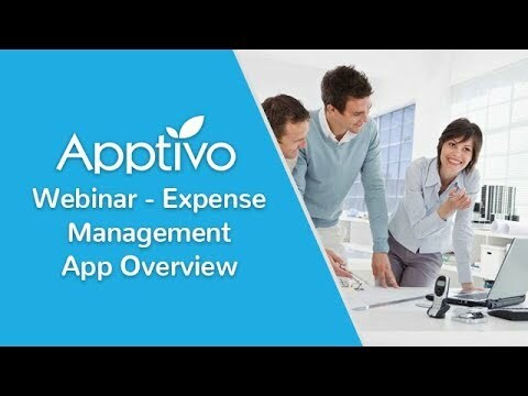 Apptivo Webinar - Expense Management App Overview