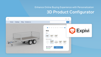 Empower your buyers with Expivi's visual 3D product configurator
