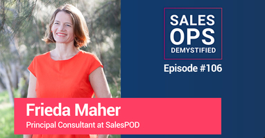 Principal Consultant: Frieda Maher of SalesPOD